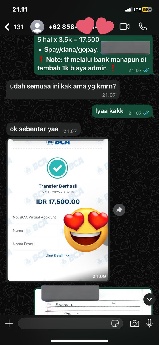 Testi joki tulis 
Fee sesuai kertas yaa, star 2k/hal 
Yuk wa di bio  😍
#zonauang #zonajajan #jokitugas