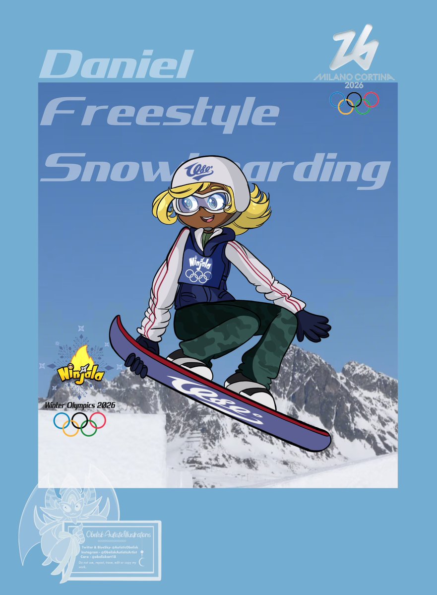 Ninjala Winter Olympics Celebration 2026 🥇 Daniel- Freestyle