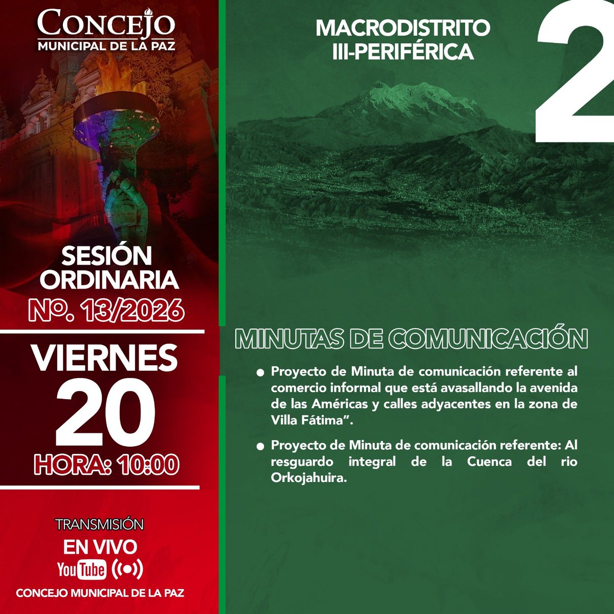 Concejo Municipal de La Paz tweet media