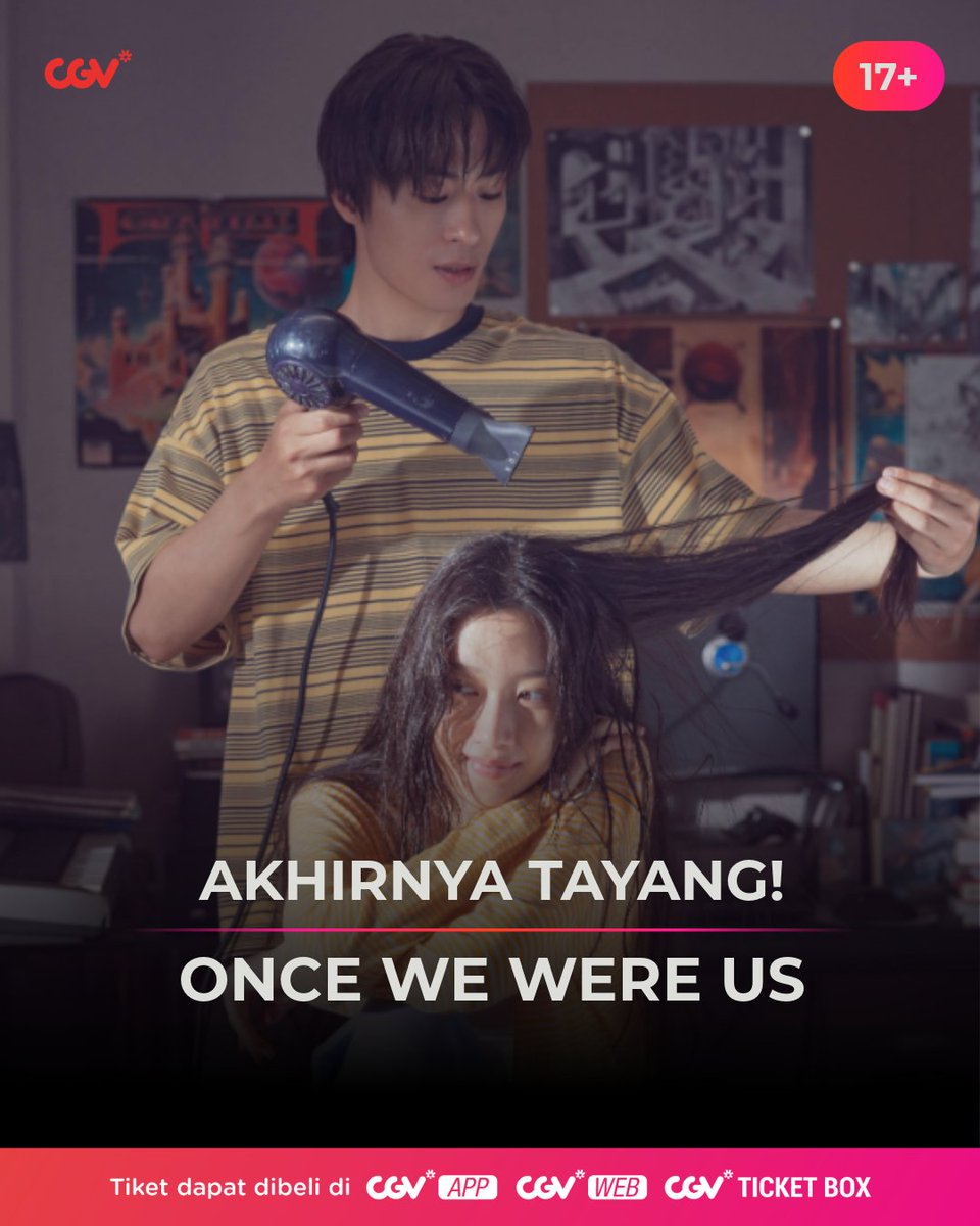 Tayang mulai hari ini! Jadi saksi cinta pertama, perpisahan, dan kesempatan kedua, Eun-ho dan Jeong-won di CGV!😍🥰

Beli tiketnya sekarang di app/web CGV!

#SemuaSerudiCGV