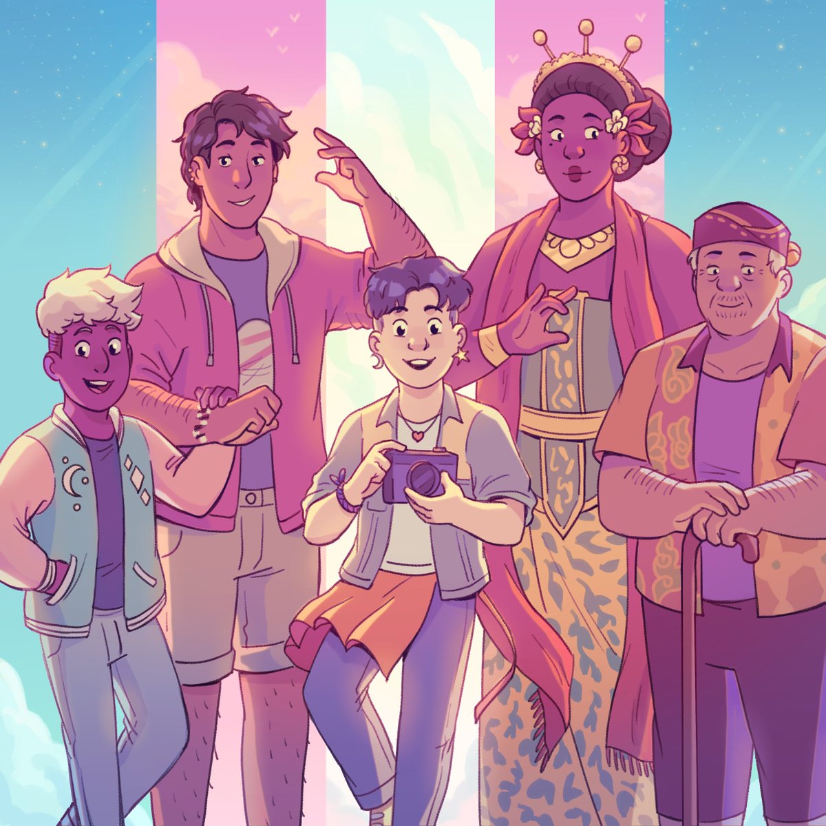 「Representing Indonesians of every skin t」|Jes & Cinのイラスト