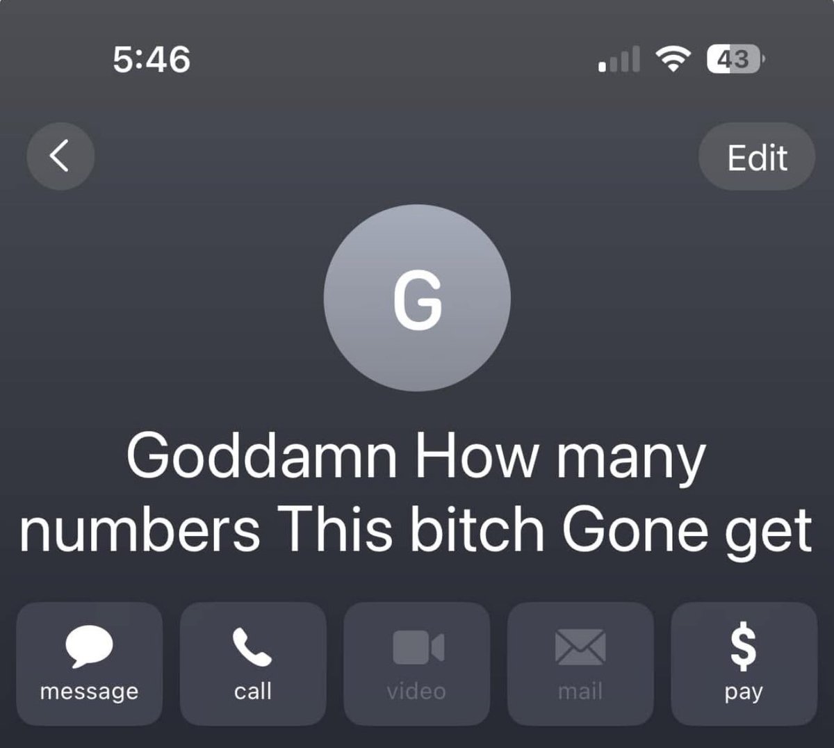 97Vercetti's tweet image. I got this one friend that ..