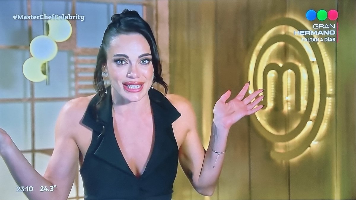#MasterChefCelebrityArgentina
La cara de alguien feliz (?)