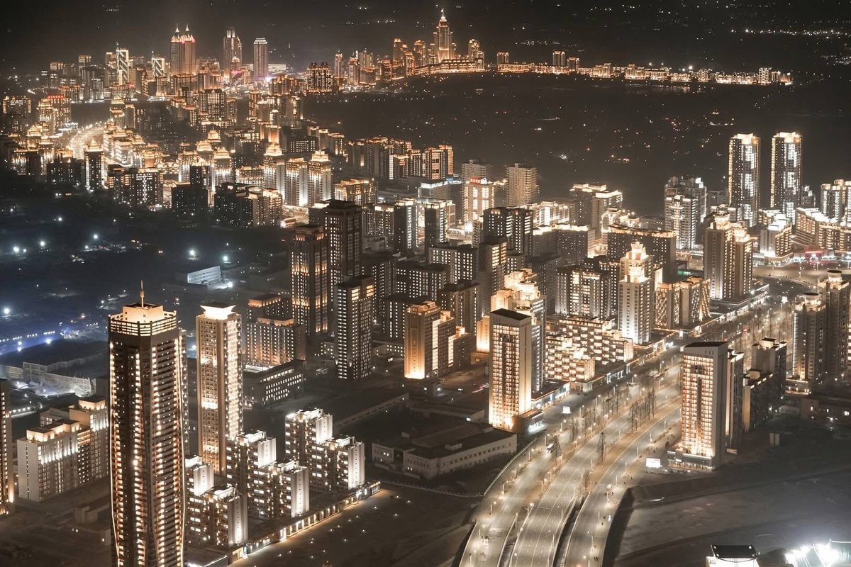 平壌の夜景キレイすぎる🌃
これでもハリボテと言うのか。