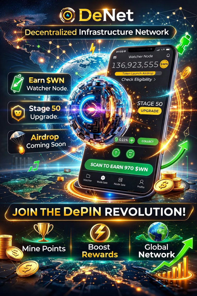 🚀 The decentralized infrastructure revolution has already begun with <a href="/DeNetPro/">DeNet</a>!

<a href="/DeNetPro/">DeNet</a> is building a global decentralized storage and computing network where anyone can contribute resources and get rewarded for it. 🌍💻

🔹 DePIN model (Decentralized Physical Infrastructure