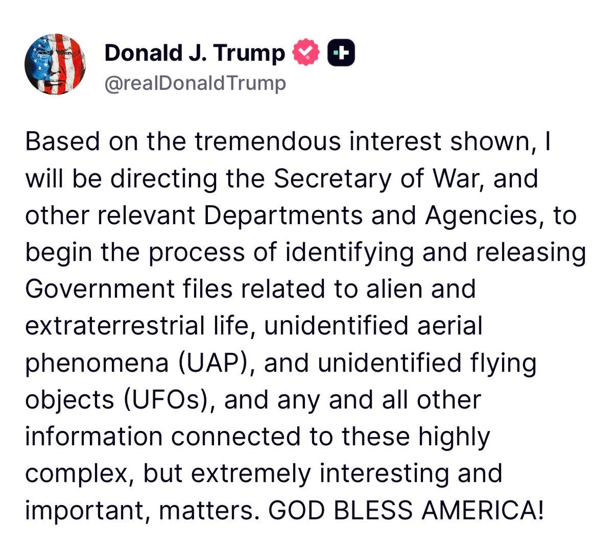 Kevin_E_K's tweet photo. #DisclosureDay is scheduled to be released in the #UnitedStates on June 12, 2026.
#Movie 

#Trump will release files related to alien life.
🧐 https://t.co/ycL9iRB9LW