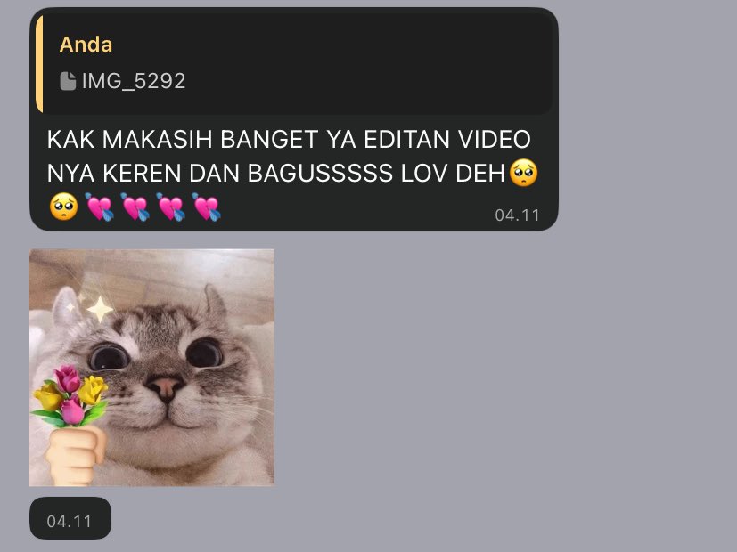 creativezii's tweet image. Yuk yang cari edit video aku open terus yaah langsung aja wa di bio🫶🏻
#zonauang #editvideo