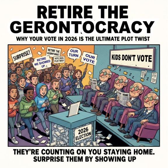 coopmike48's tweet image. Big Education Ape: RETIRE THE GERONTOCRACY: WHY YOUR VOTE IN 2026 IS THE ULTIMATE PLOT TWIST #NoKingsProtest #NoKingsMar28 #NoKingsInAmerica #NoKings bigeducationape.blogspot.com/2026/02/retire…