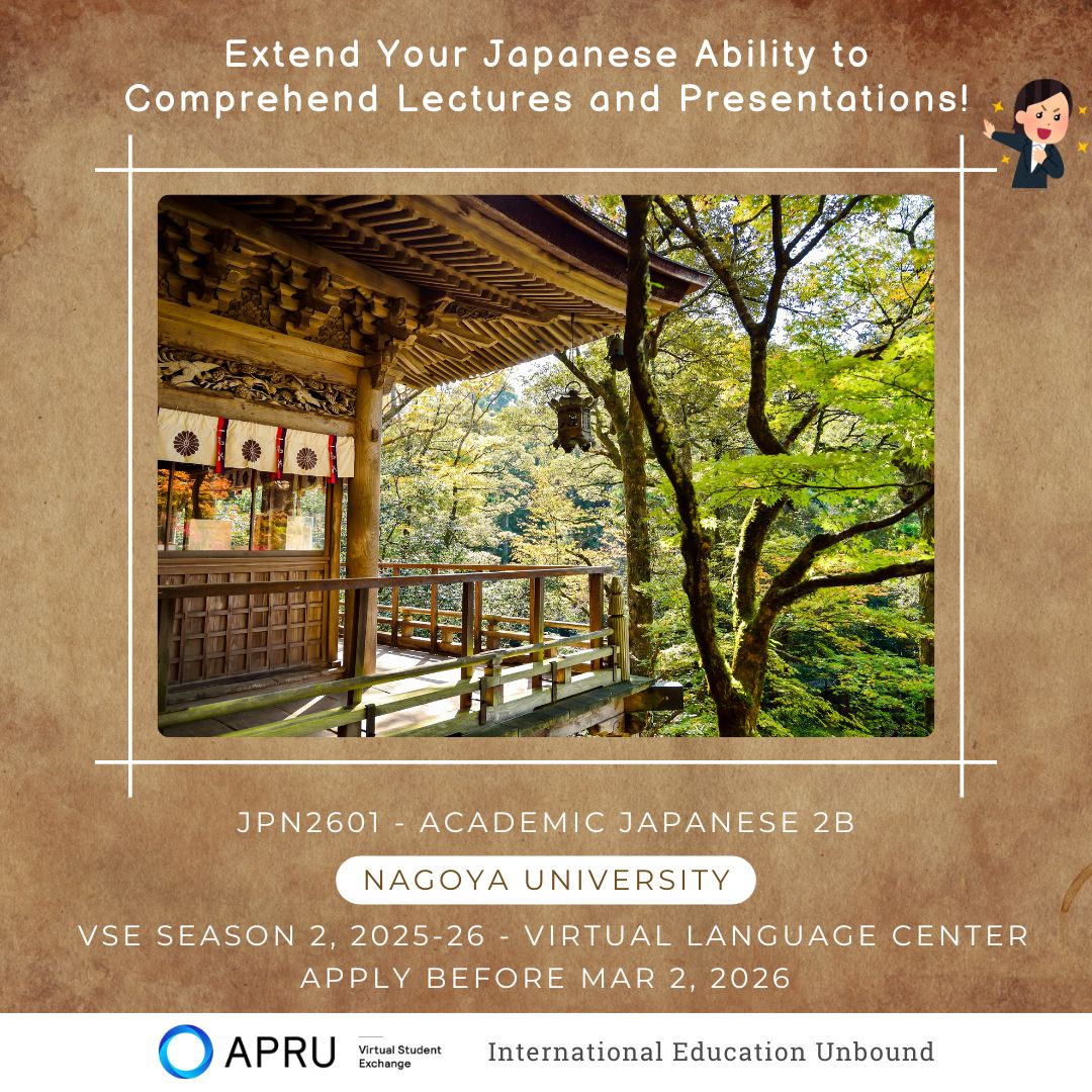 APRU Virtual Student Exchange Program (VSE) tweet media