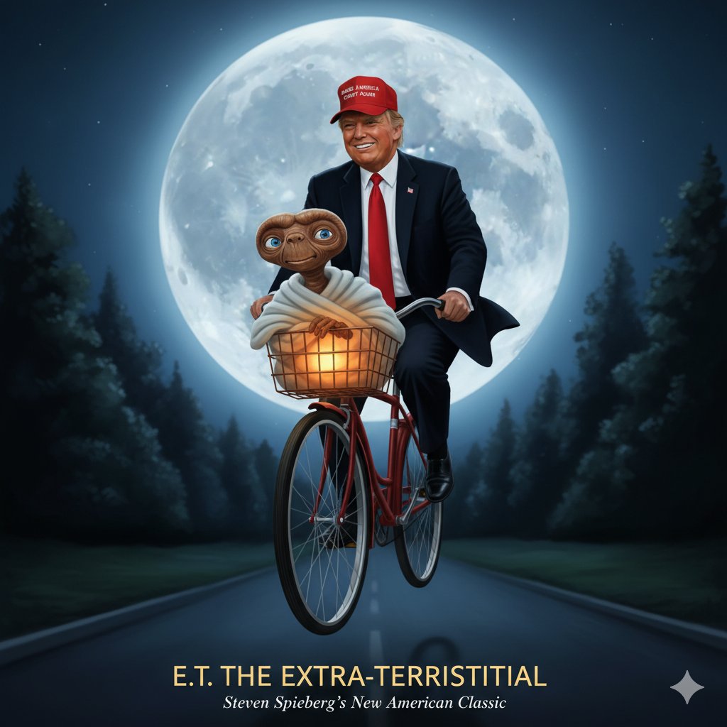 E.T part 2 - ET files 

Coming to a movie theaters near you 2026!

Br3hZqwDRrWpS38fcM5t7Za1KSQXR3V8ZvSeP5u4pump