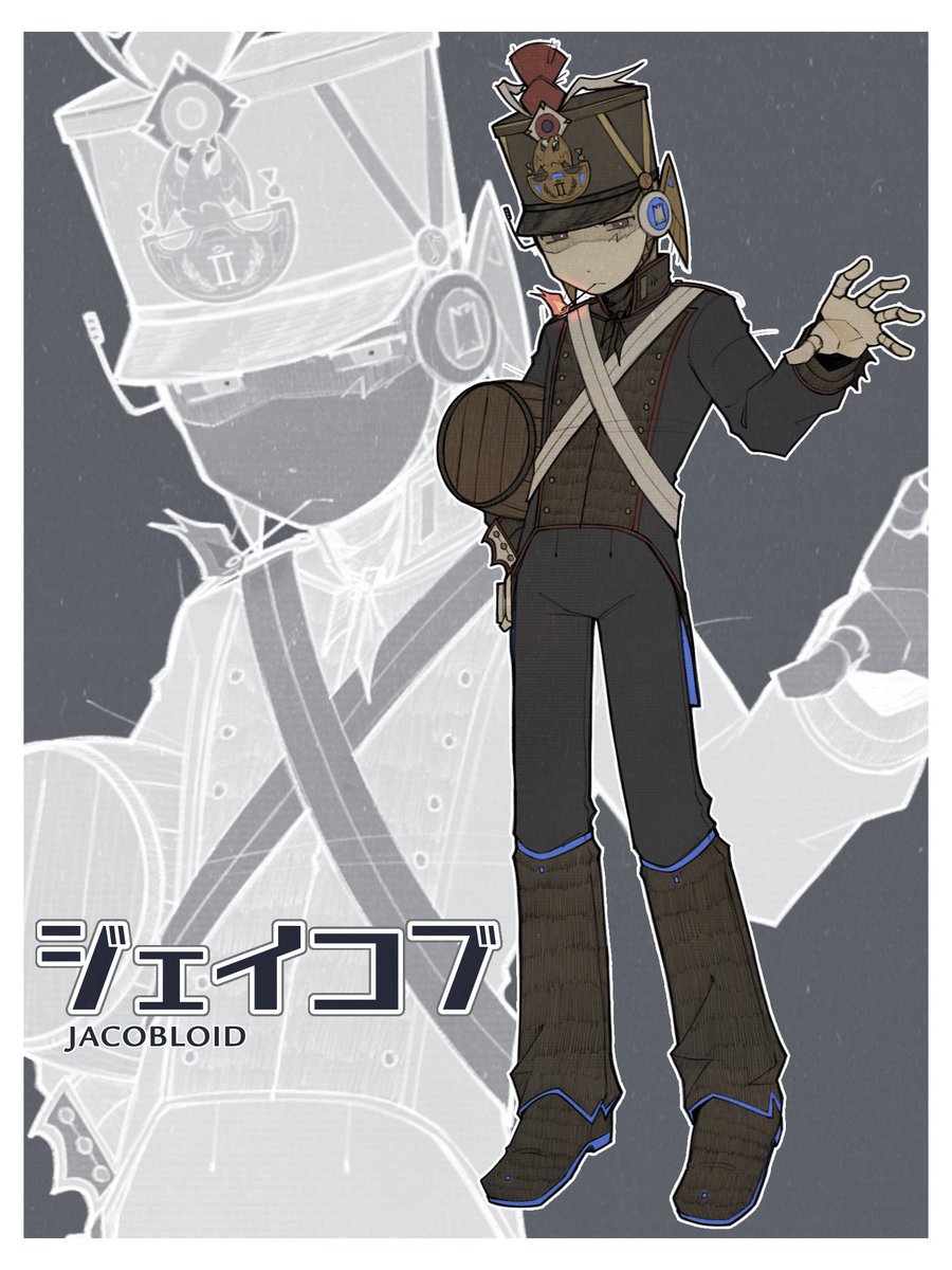 thetakosch's tweet photo. UTAU G&amp;B Jacobloid reveal https://t.co/SPZXFvn7Ym