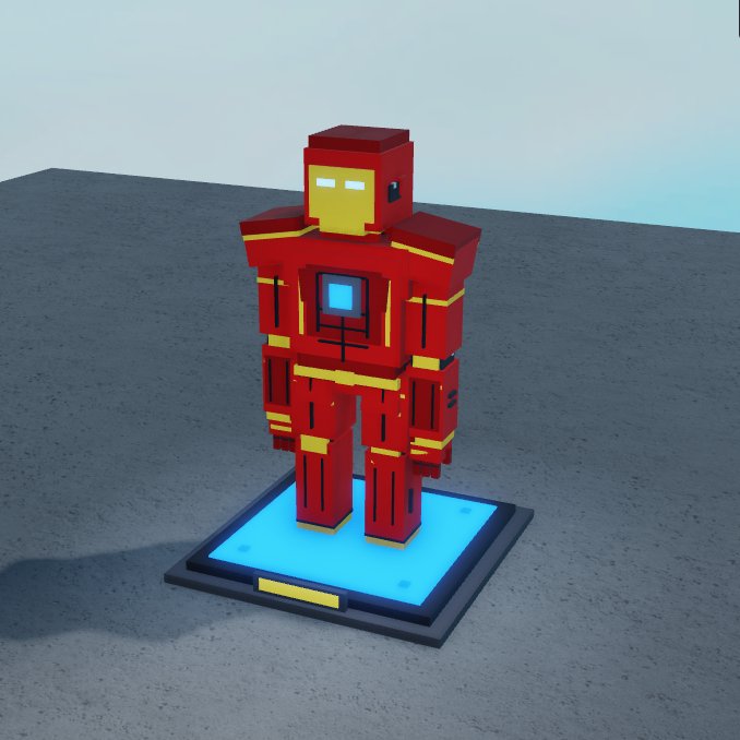 NapsDev's tweet image. Roblox modelers are COOKED

I tested how well Claude makes guns today

1st prompt: "build a highly detailed iron man style mech suit"
2nd prompt: "build an assault rifle gun"

wtf is happening