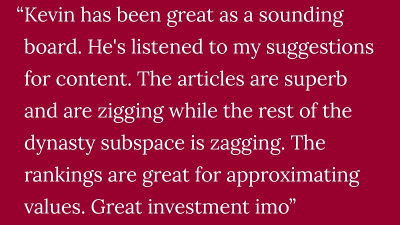 Love this recent comment on our Substack. LFG!