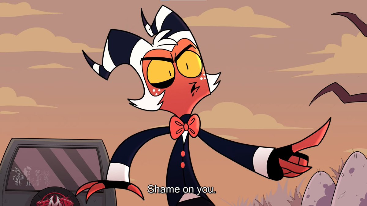 To all those I've been reading in the comments saying that Blitzø is ugly..