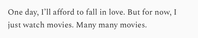 literally jwu, chose to read this wonderful, wonderful essay at buo na agad araw ko… a think piece basically encapsulating how i view romance films and someone putting them all to words so beautifully for me.

thank you so much for this <a href="/nagkakapelikula/">skindeep reconstructions</a> 💗