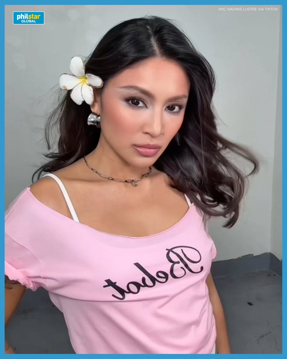 PhilstarNews's tweet photo. ‘BEBOT’ ENTRY NI PRESIDENT NADINE 💄

Actress Nadine Lustre delighted fans after hopping on the viral “Bebot” trend on Thursday, February 19.

“Bebot ni Chris,” Nadine captioned her post, referring to her partner, Christophe Bariou.

“Nak may minus for late submissions, sinabi ko na yan during discussion,” one social media user joked.

“Sayaw kikay naman next pres,” another added.

Related: https://t.co/bWyGIKJ3SA