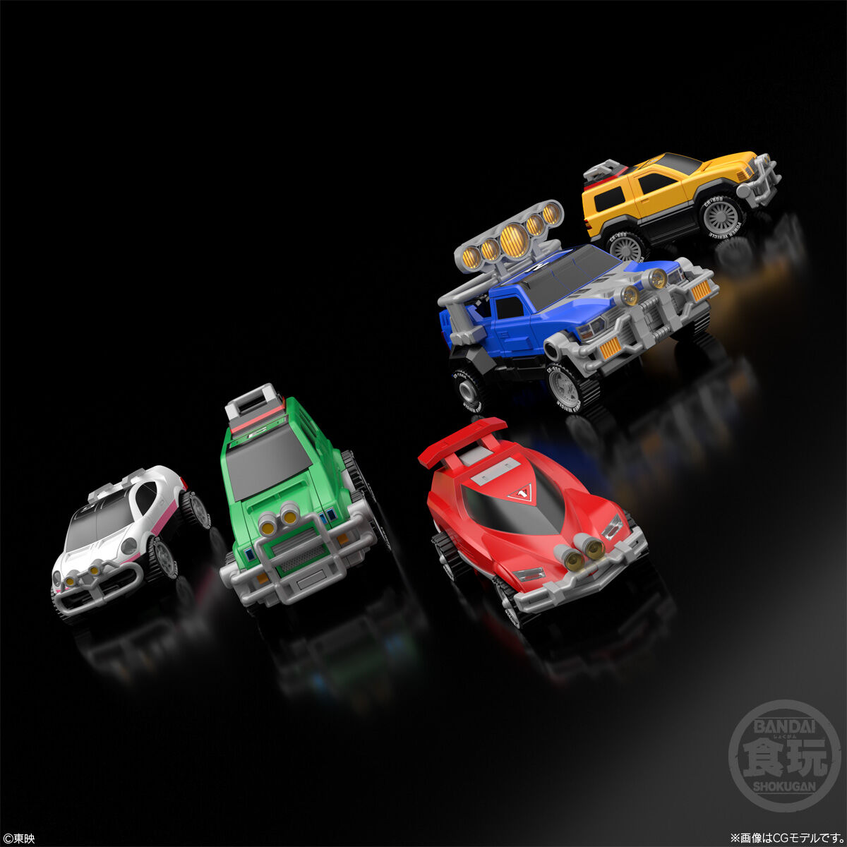 hobbywatch_jp's tweet image. 激走合体、RVロボ！ 「激走戦隊カーレンジャー」の合体ロボが食玩「SMP」シリーズで立体化。 6月発売予定　5台のレンジャービークルによる変形合… hobby.watch.impress.co.jp/docs/news/2087… #激走戦隊カーレンジャー #SMP