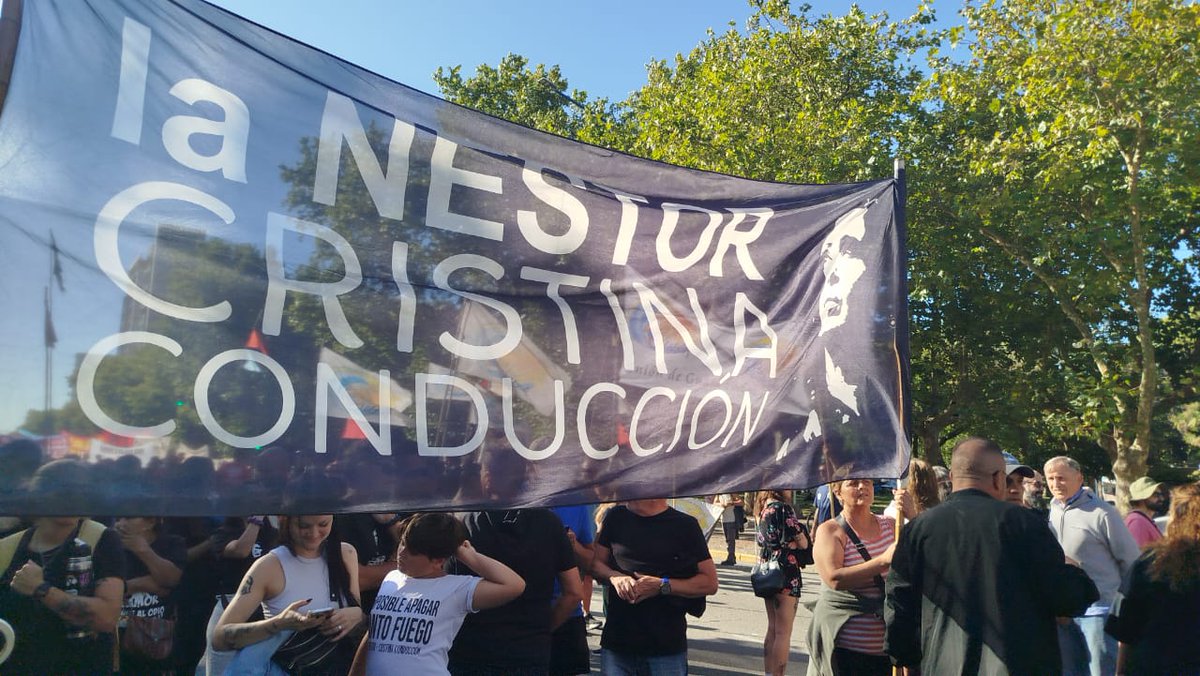 la Néstor Cristina Conducción - Mar del Plata tweet media