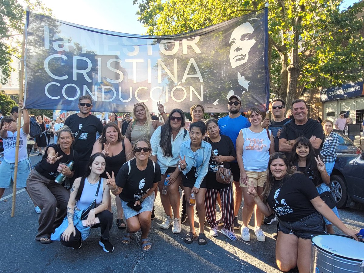la Néstor Cristina Conducción - Mar del Plata tweet media