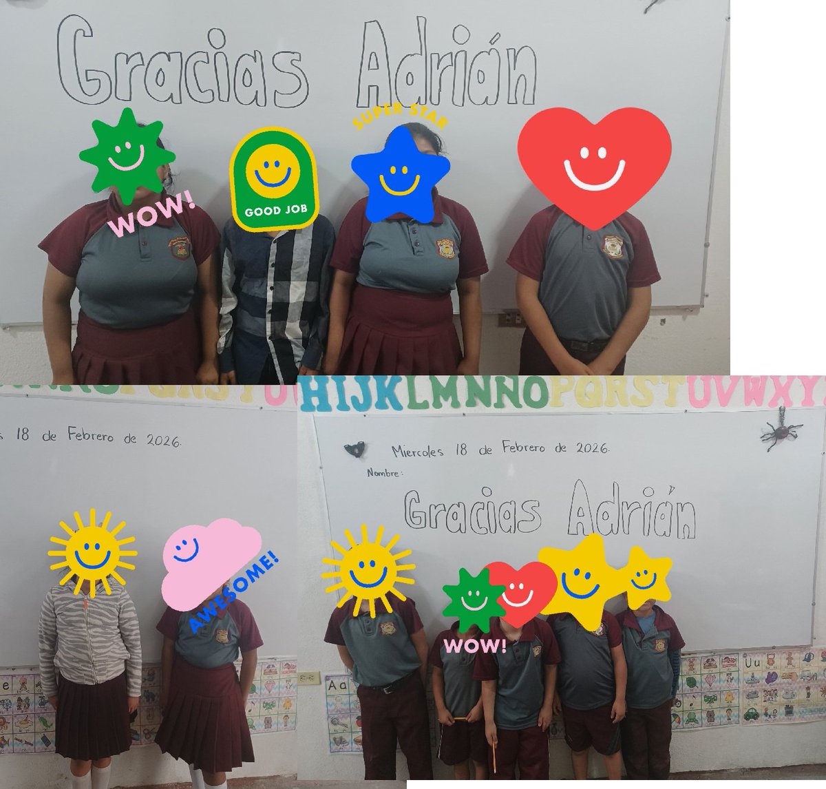 miribema's tweet photo. @adrianm10 muchas gracias por apadrinar mi salón con nuestro nuevo pizarrón, se demoró un poco porque aquí en  la comunidad donde trabajo no entran ciertos servicios de paqueteria, ya nos quitaron la madera que teníamos y nos instalaron el nuevo,dios te bendiga siempre🙏 https://t.co/JXYA5NzbmK