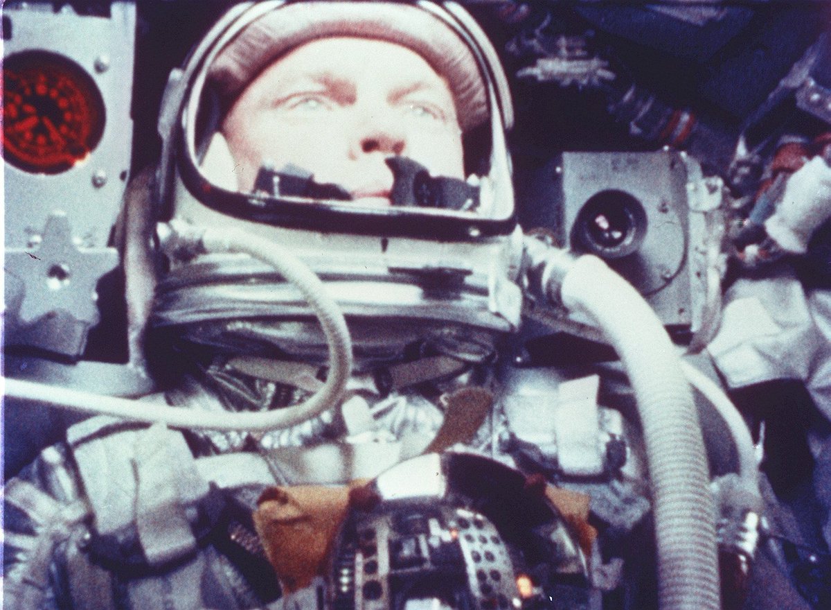 John Glenn, the first American to orbit the Earth, made history 64 years ago on Feb 20, 1962, with his 5-hour spaceflight. 

Despite a few problems with the Friendship 7 spacecraft, Glenn made 3 orbits (2 of them manually controlled), and splashed down in the Atlantic Ocean.
