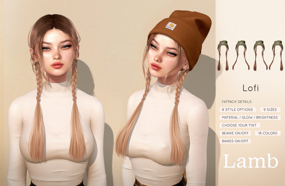 Lofi Hair by Lamb @ Collabor88
secondlifesyndicate.com/2026/02/19/lof…
#SecondLife #SecondLifeSyndicate #SLSyndicate