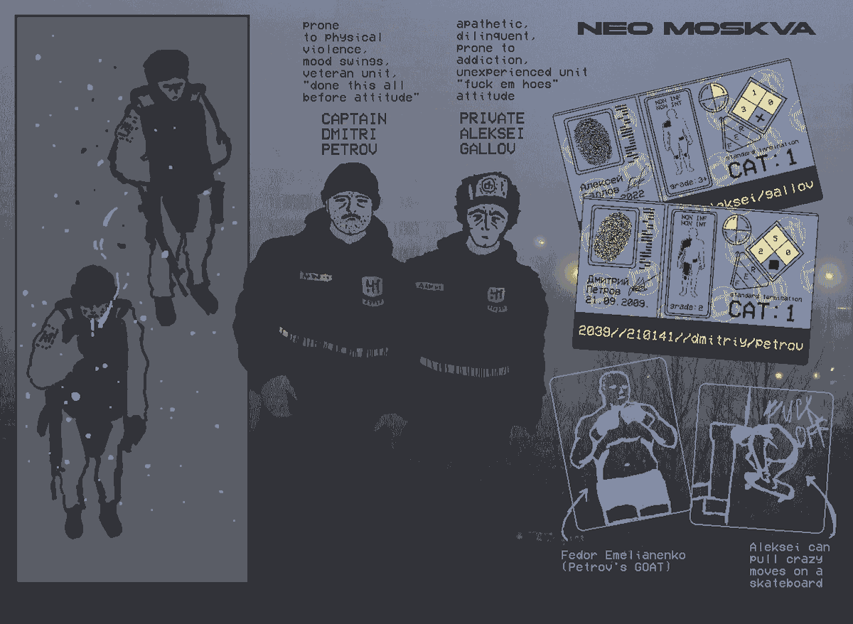 skuf battalion units from the "The Fire This Time" comic