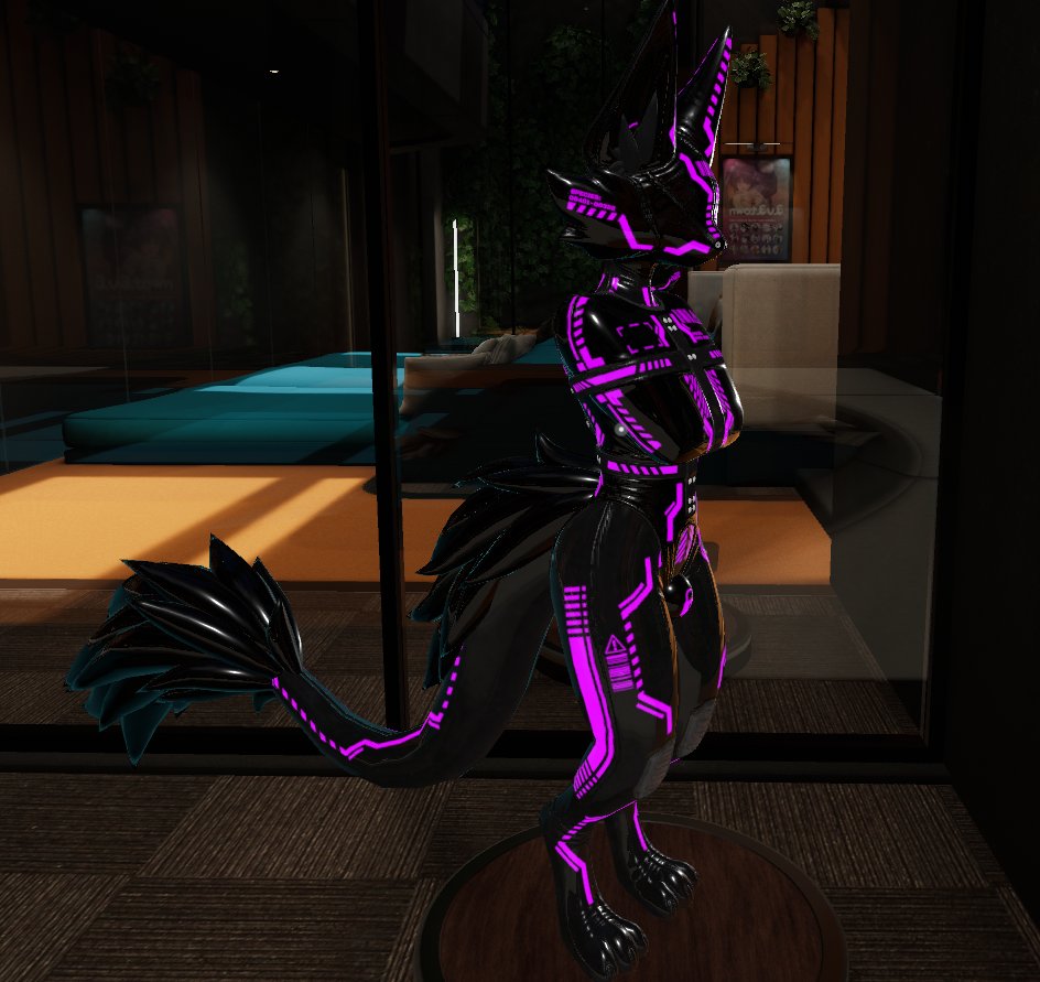 did some shiny stuff with my novabeast. still need allot of work and texture help >.> terrible with unity. but hmmmpth tight, shiny, nullness~ its so blissful~