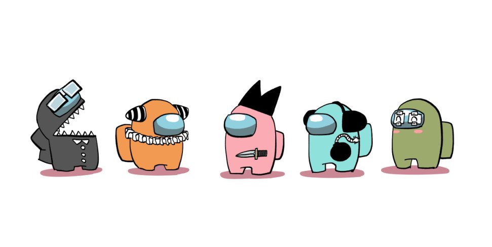 Crew(Among Us) 「」|ツカサのイラスト