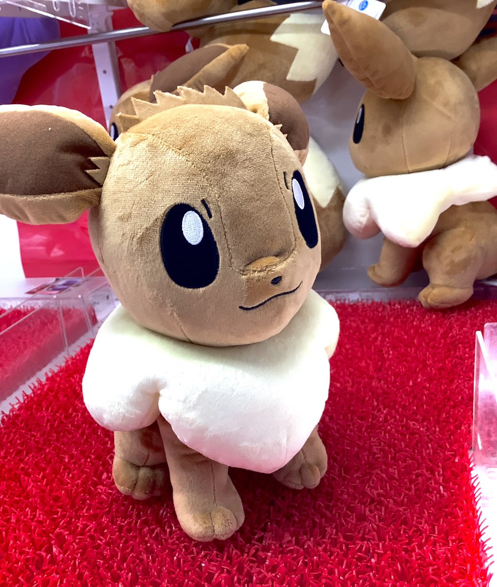 景品情報】 ポケットモンスターめちゃもふぐっとぬいぐるみ～イーブイ
