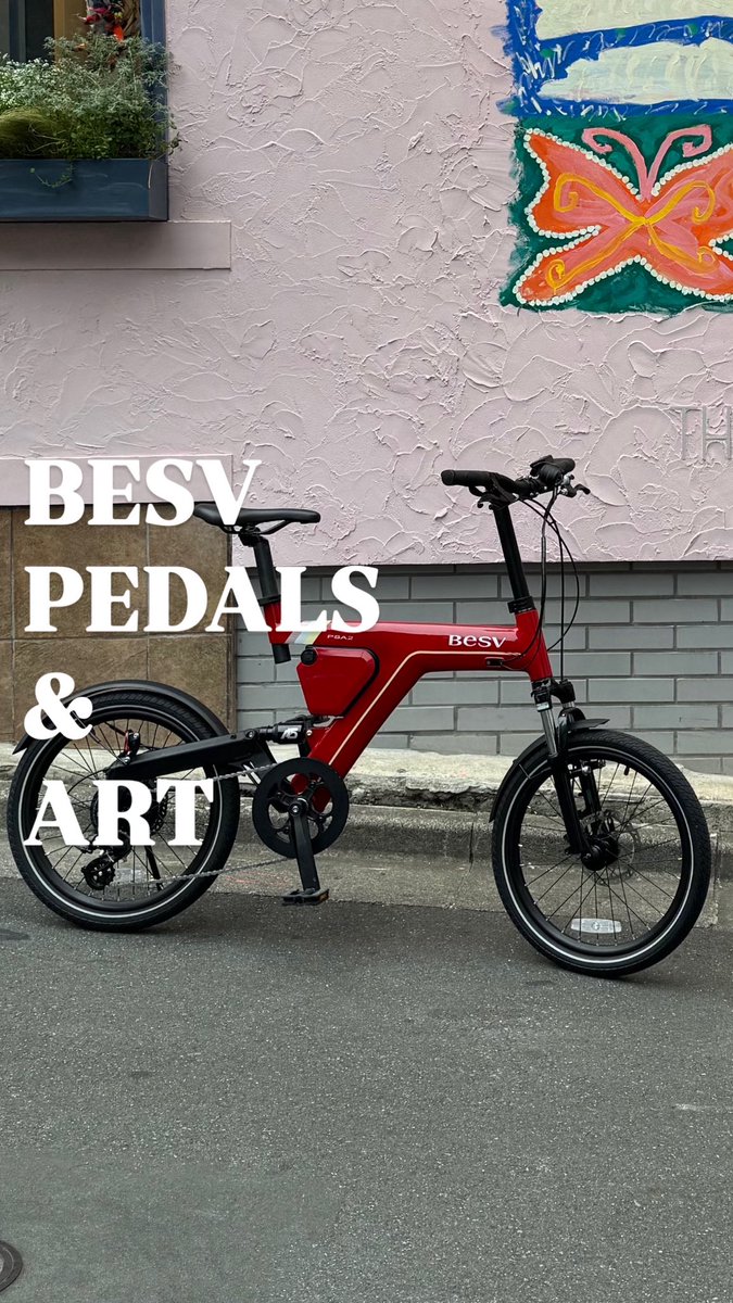 besvjapan's tweet photo. ━━━━━━━━━━━━━━
BESV PEDALS & ART 神宮前編
━━━━━━━━━━━━━━
原宿明治通りエリアで
THE KNT 365 HOUSEさまの
屋外ビルボードに描かれた
#YUUKI さんの作品と出会いました📸🚲
#BESV #BESVJAPAN #ベスビー #PSA2
#ebike #電動アシスト自転車
#東京 #アート巡り https://t.co/2K6Uuurgre