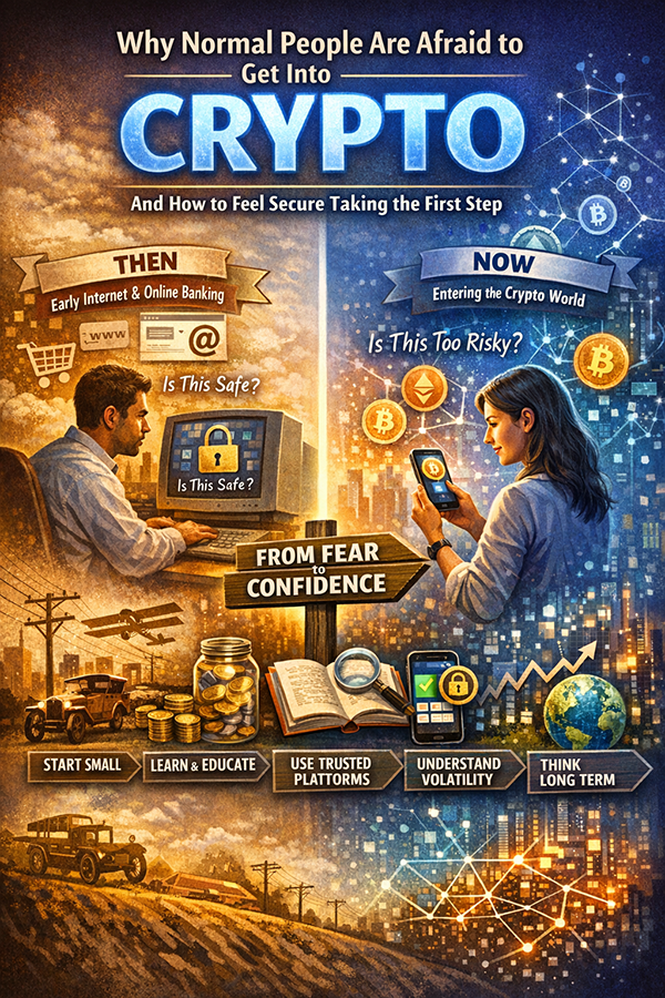 Why Normal People Are Afraid to Get Into Crypto — And How to Feel Secure Taking the First Step normiecrypto.com/why-normal-peo…