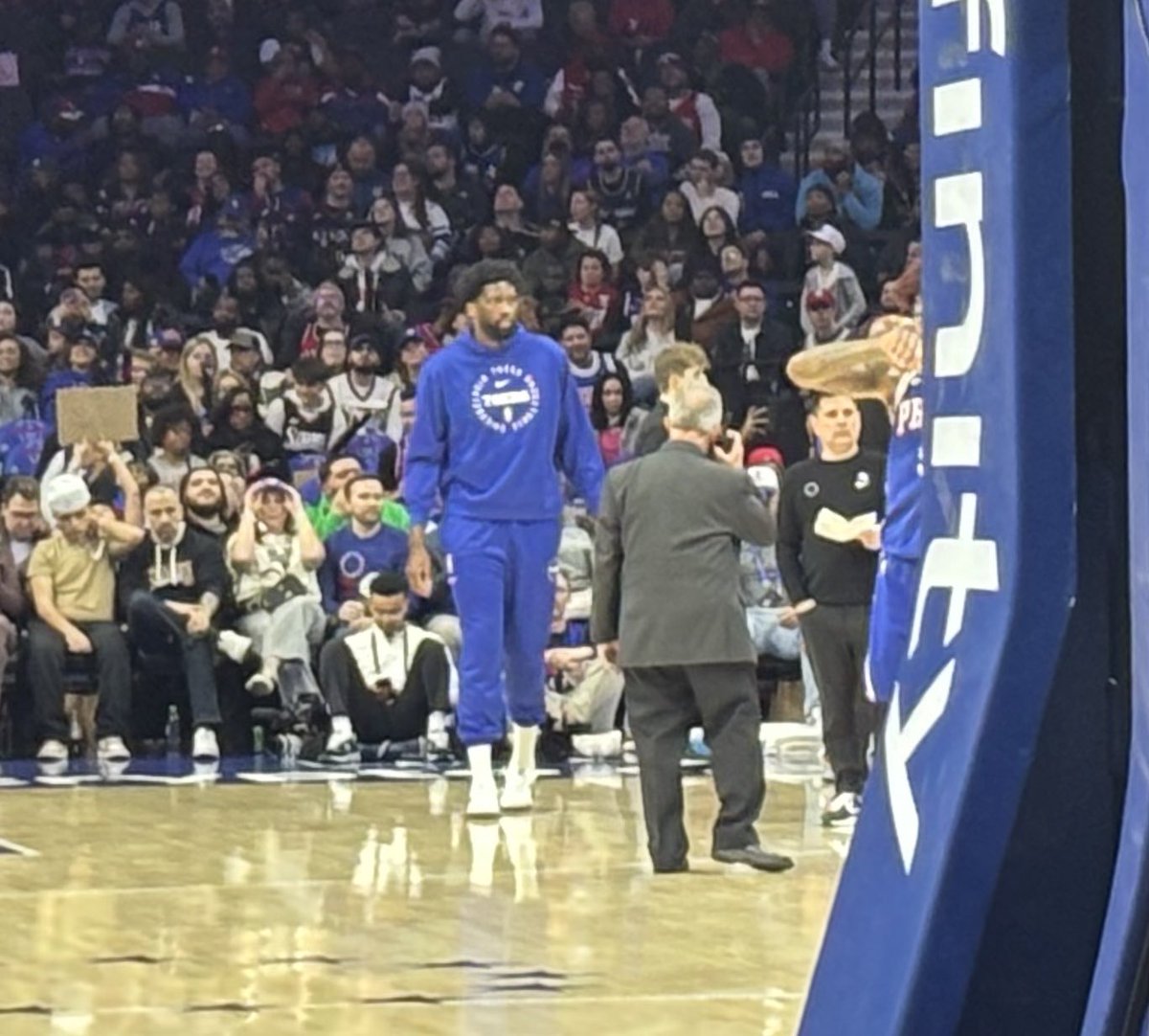 JClarkNBCS's tweet photo. The Sixers have now lost 7 of 8 games without Joel Embiid

They were outscored in the paint 54 to 38 https://t.co/Q2kVpuvMvp