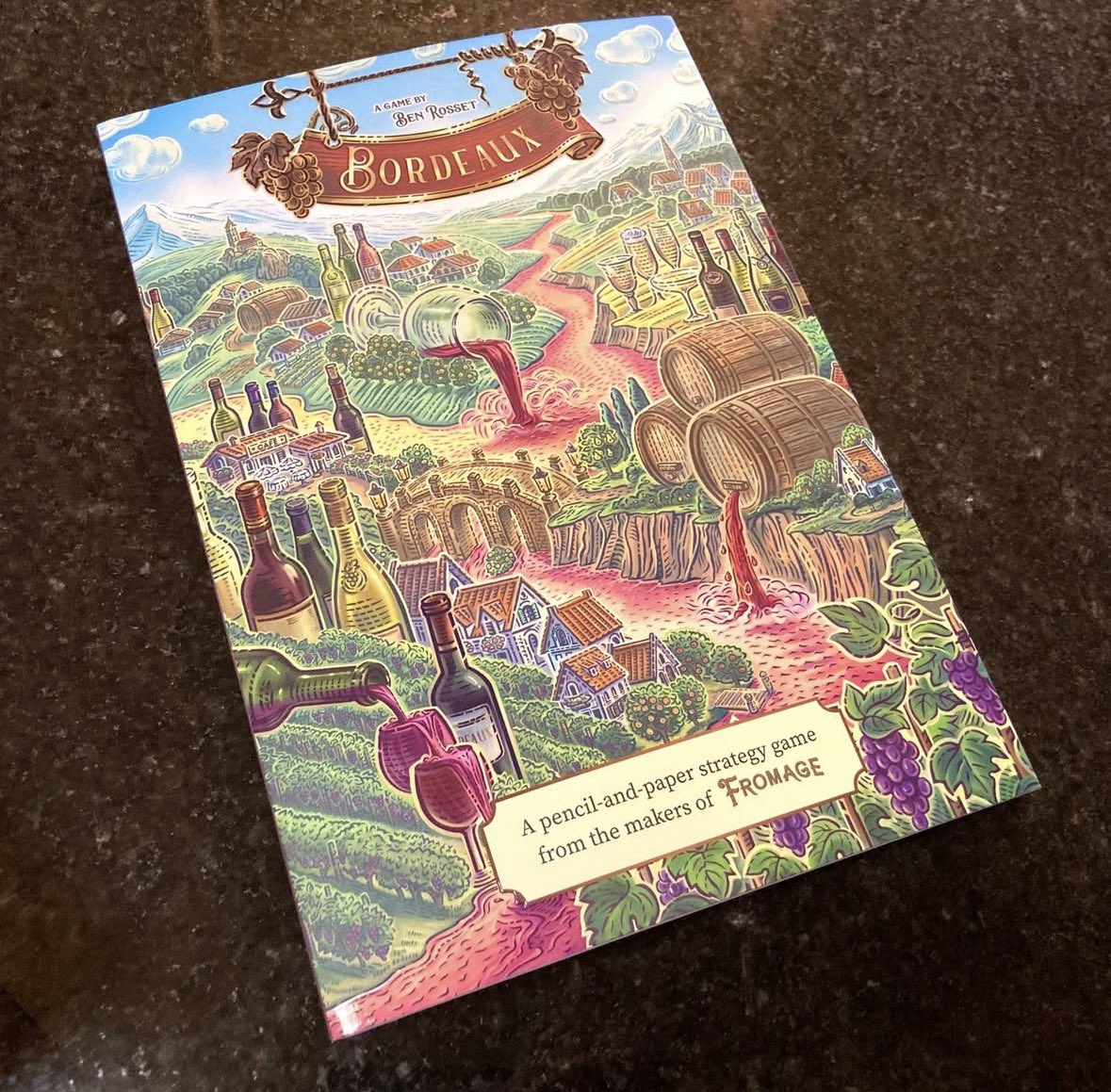 フロマージュの紙ペンバージョン「ボルドー」のプロトタイプ公開されて