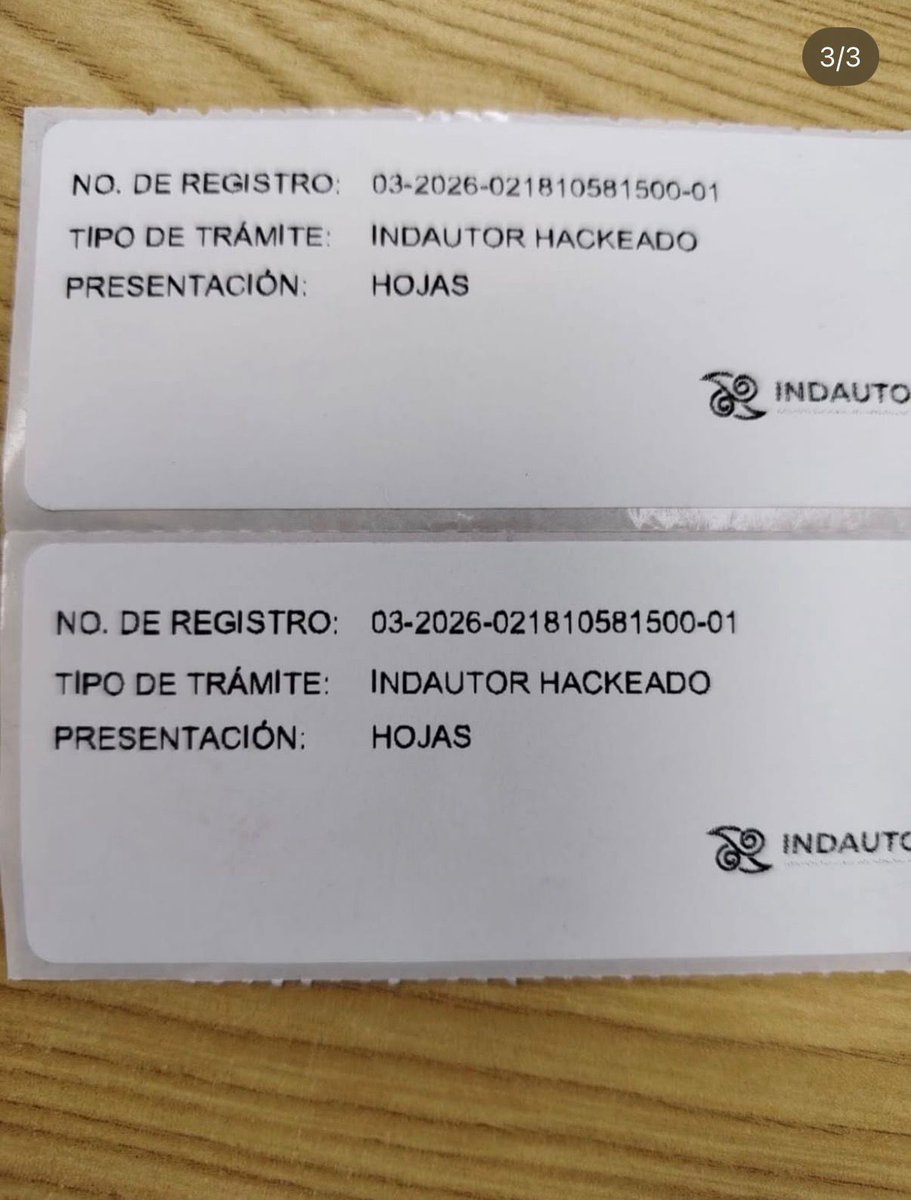 El INDAUTOR que, casualmente está a cargo de una prima de <a href="/LuisaAlcalde/">Luisa Alcalde</a>, anuncia que está fuera de servicio por mantenimiento.
En realidad lo hackearon.
<a href="/ccurieldeicaza/">Claudia Curiel de Icaza</a>