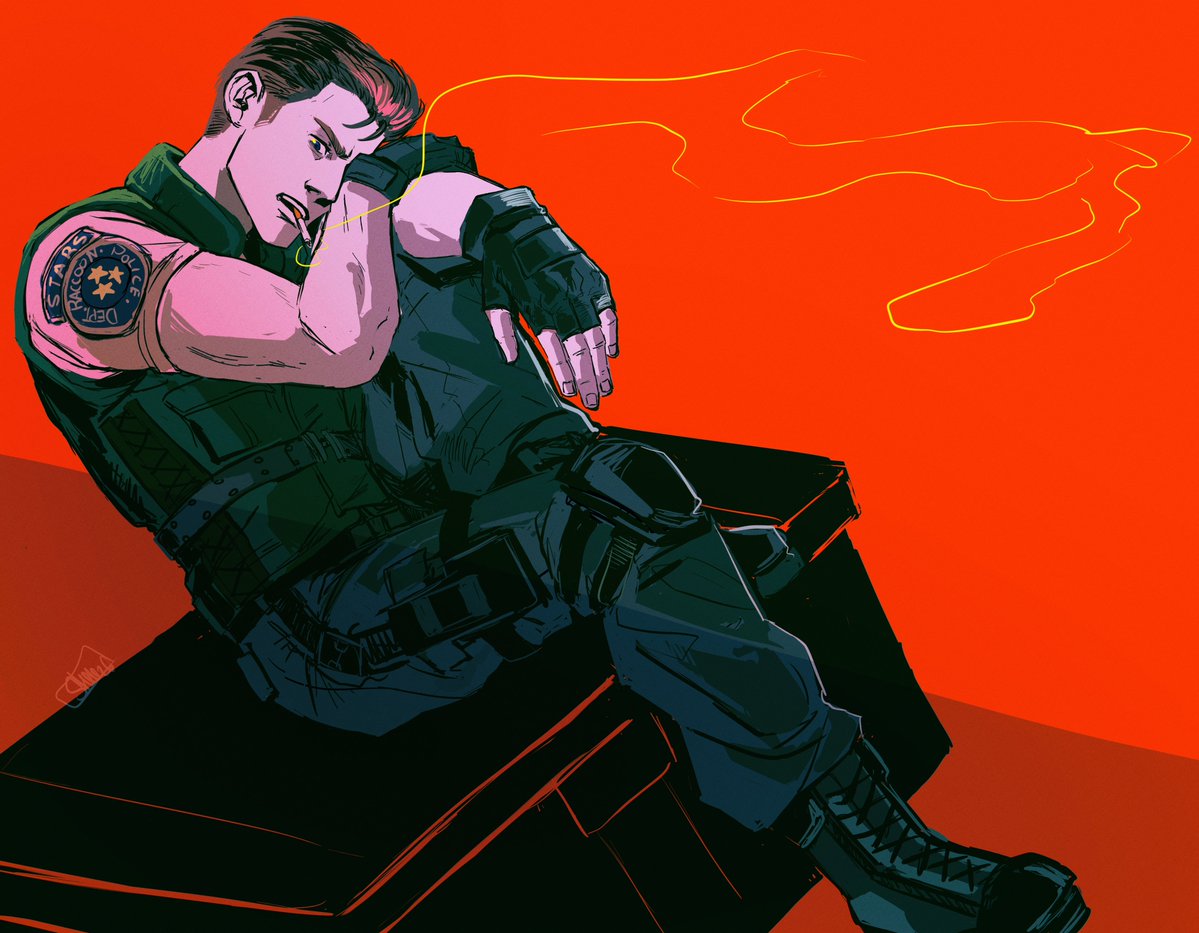 skelesass's tweet image. the marksman
#REBHfun #ResidentEvil #ChrisRedfield #sketch