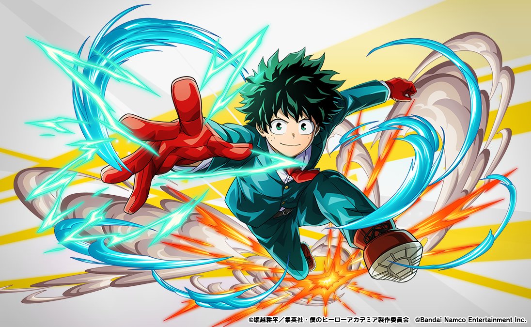 祝典ステップアップガシャ ～緑谷出久＆爆豪勝己＆轟焦凍～』スタート