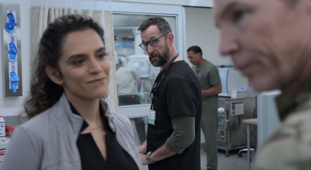 dr nosy ass working overtime this hour #thepitt