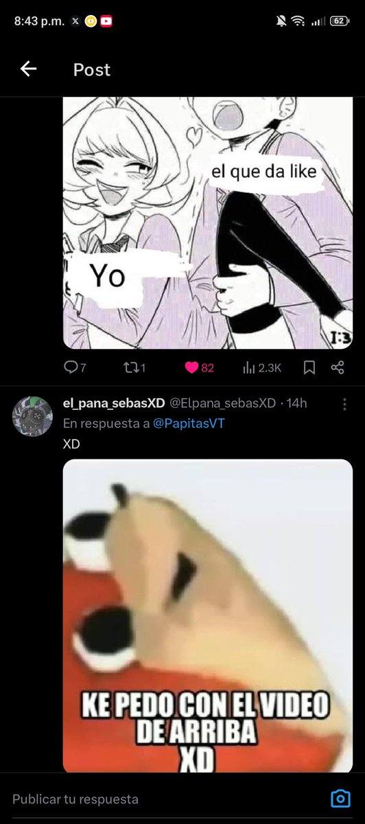 dios666pot's tweet photo. @Elpana_sebasXD @PapitasVT Que pedo we https://t.co/y2Hy0Cs8vz
