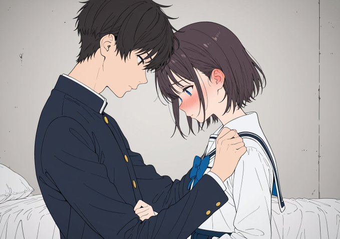 セックスしないと
出られない部屋に閉じ込められた、
複数の男女たち……。

が、手違いで鍵が開いた。

本当は気づいていたけど……

「出られないんじゃ……しょうがないよね」

普通にセックスした。

ベロチューかませながら……

ゴム無しセックスした。

……気持ち良かった。 