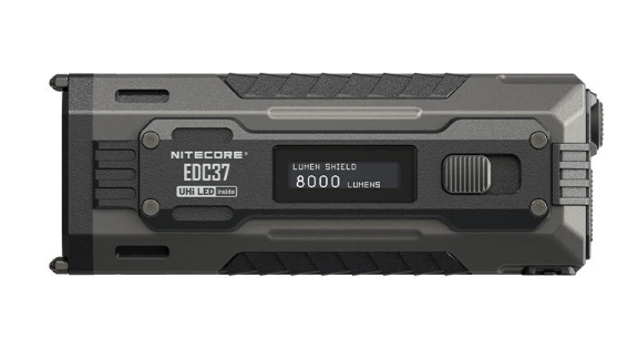 Supxbt's tweet photo. EDC37 Digital OLED Display 8000LM USB-C Rechargeable Fast Charging Built-in 8000mAh https://t.co/AgeQ4jdAF5