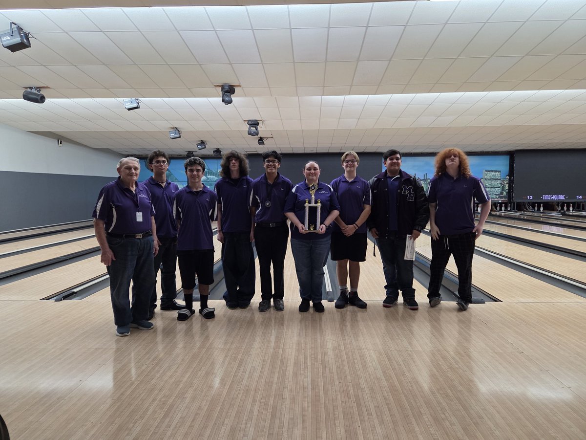 bowling_mrhs's tweet photo. Our boys team finished in 2nd Place and are heading to regionals!!! #teammav https://t.co/IjzXdUe48e