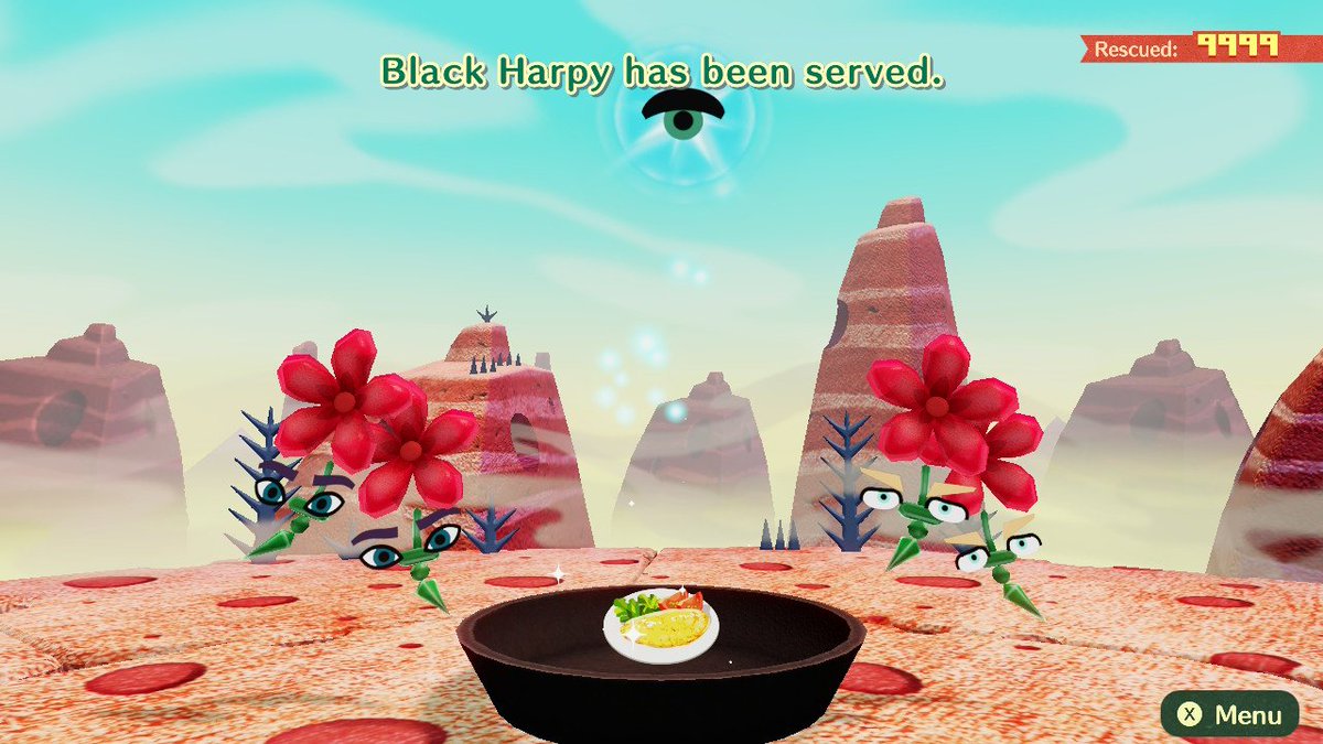 I cooked up the flower monster. #Miitopia #NintendoSwitch