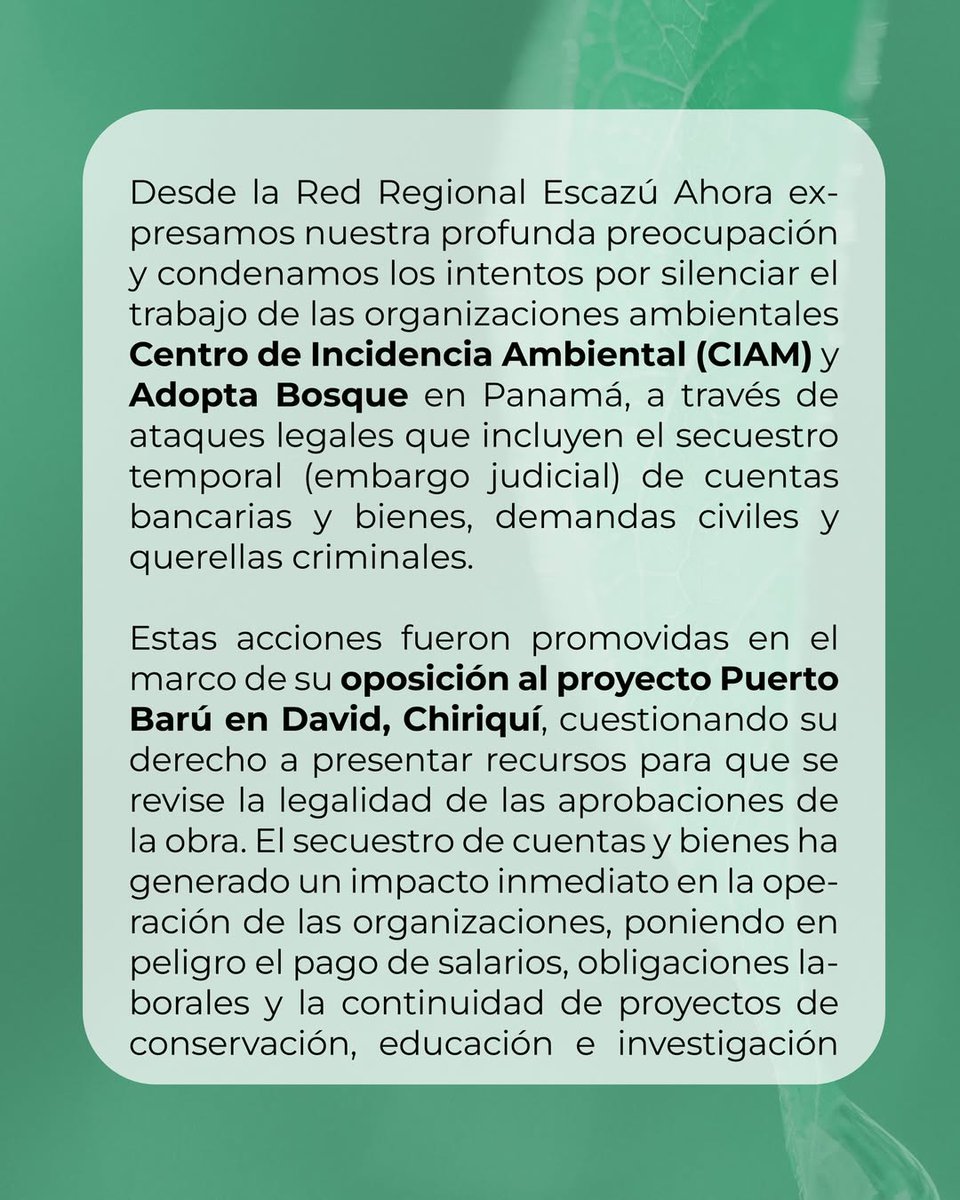 CIAM Panamá tweet media