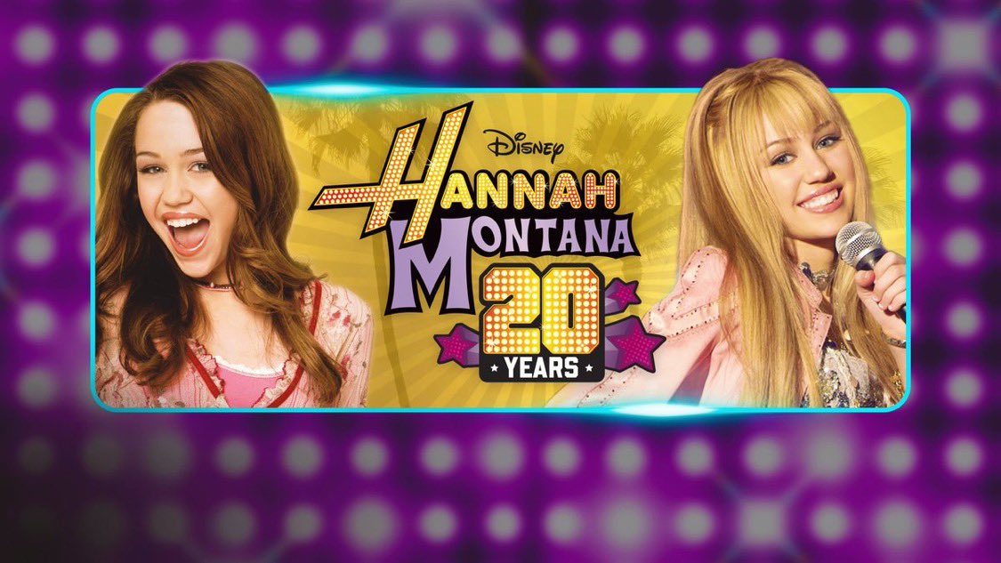 To celebrate the 20 years of Hannah Montana, Disney + just released a 24/7 Hannah streaming 

The stream features all 4 seasons of Hannah Montana, Hannah Montana: The Movie, and Hannah Montana and Miley Cyrus: The Best of Both Worlds Concert.