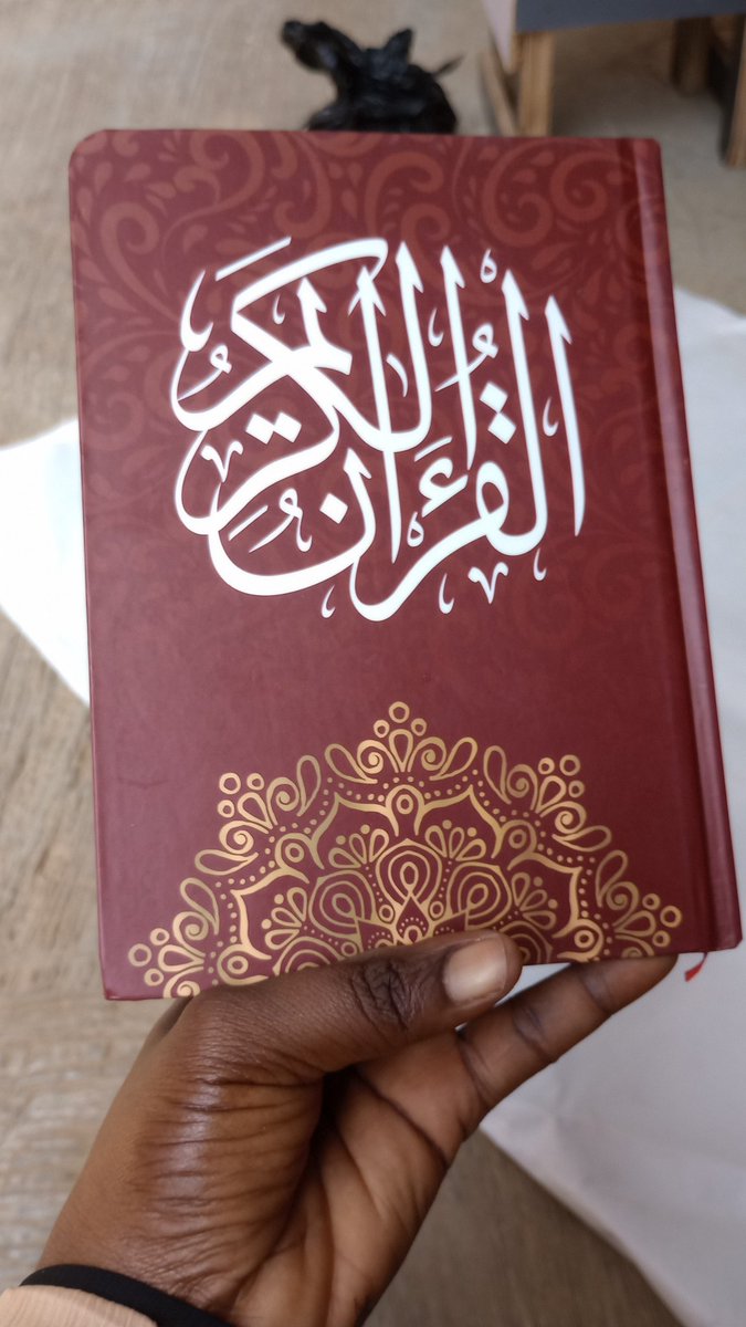 SADAQAH! SADAQAH!

Did you know that Recitation of the holy Quran Daily helps remove negative emotions and create a sense of Relaxation.

Few days to Ramadan🥰

Get yourself this Quran.

#4,000

Location: Lagos

wa.me/2348084111444

(You can as well buy for people as SADAQAH)