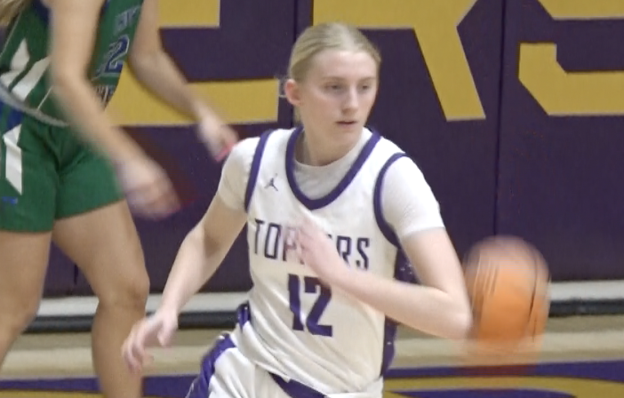 Channel1450com's tweet photo. Addison Brown scored 16 while Elayna Marten added 11 in a regional title win for Mt Pulaski on Thursday night.

See how they Hilltoppers picked up the title -
https://t.co/1e7GQ4zrX7 https://t.co/9DyGkENzf9