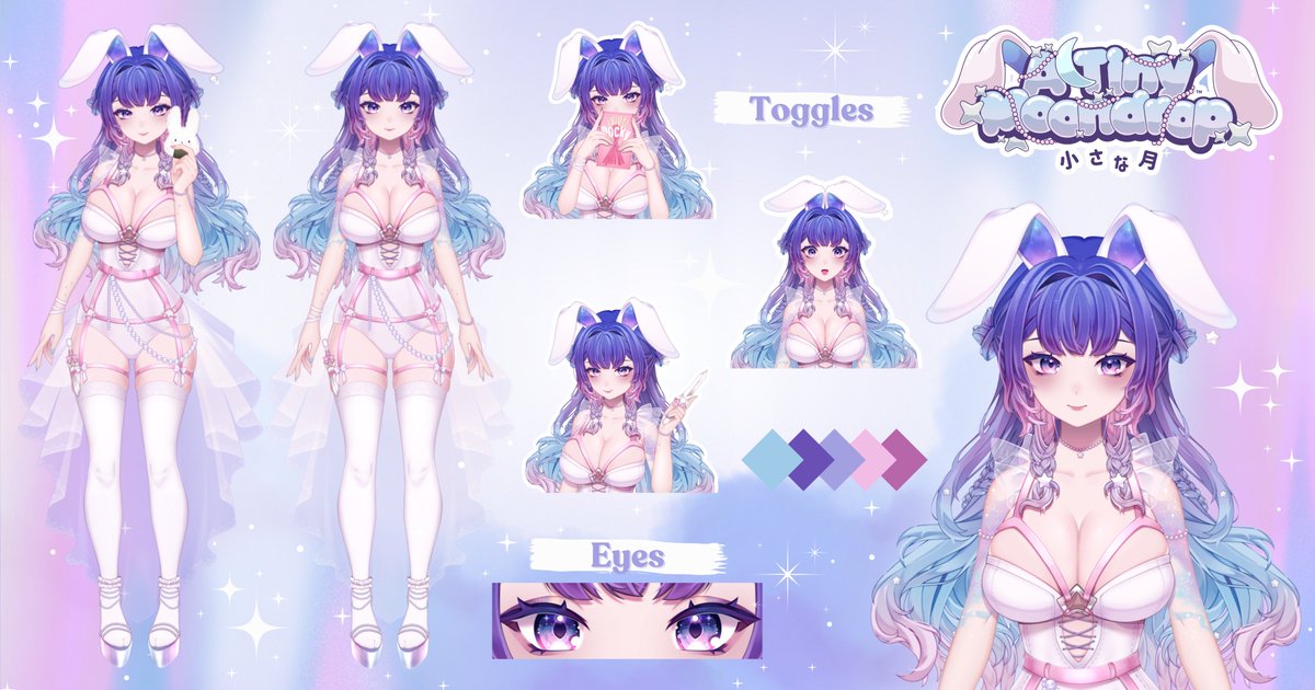 Tiny Moondrop🐰✨Vtuber tweet media