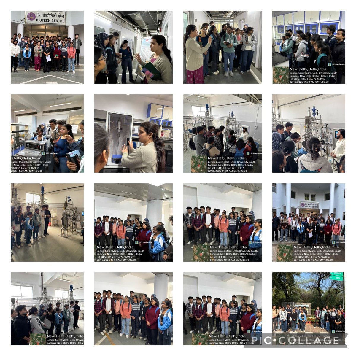 BCASDU's tweet photo. Botany students visited BioNEST-UDSC bioincubator 🌱🔬 &amp; explored bioreactor design &amp; industrial microbiology applications—an inspiring step toward innovation &amp; entrepreneurship! 🚀
#BioNEST #IndustrialMicrobiology #Innovation #Botany #Phytomics ⁦⁦⁦@UnivofDelhi https://t.co/BpZWcjo2R1