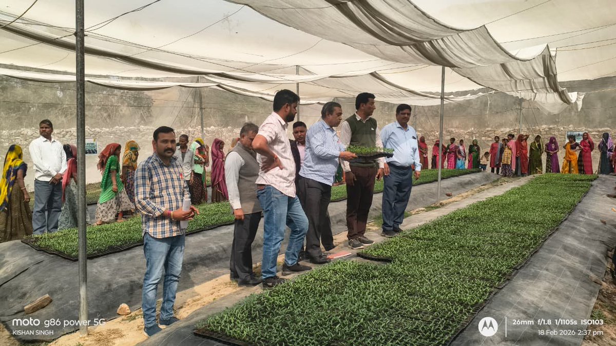 When you empower a woman farmer, you transform an entire ecosystem.🌾

Our recent farmer workshop in Bachhar was more than just a training session, it was a powerful movement toward rural women’s empowerment and agricultural innovation. With over 140 enthusiastic women farmers in
